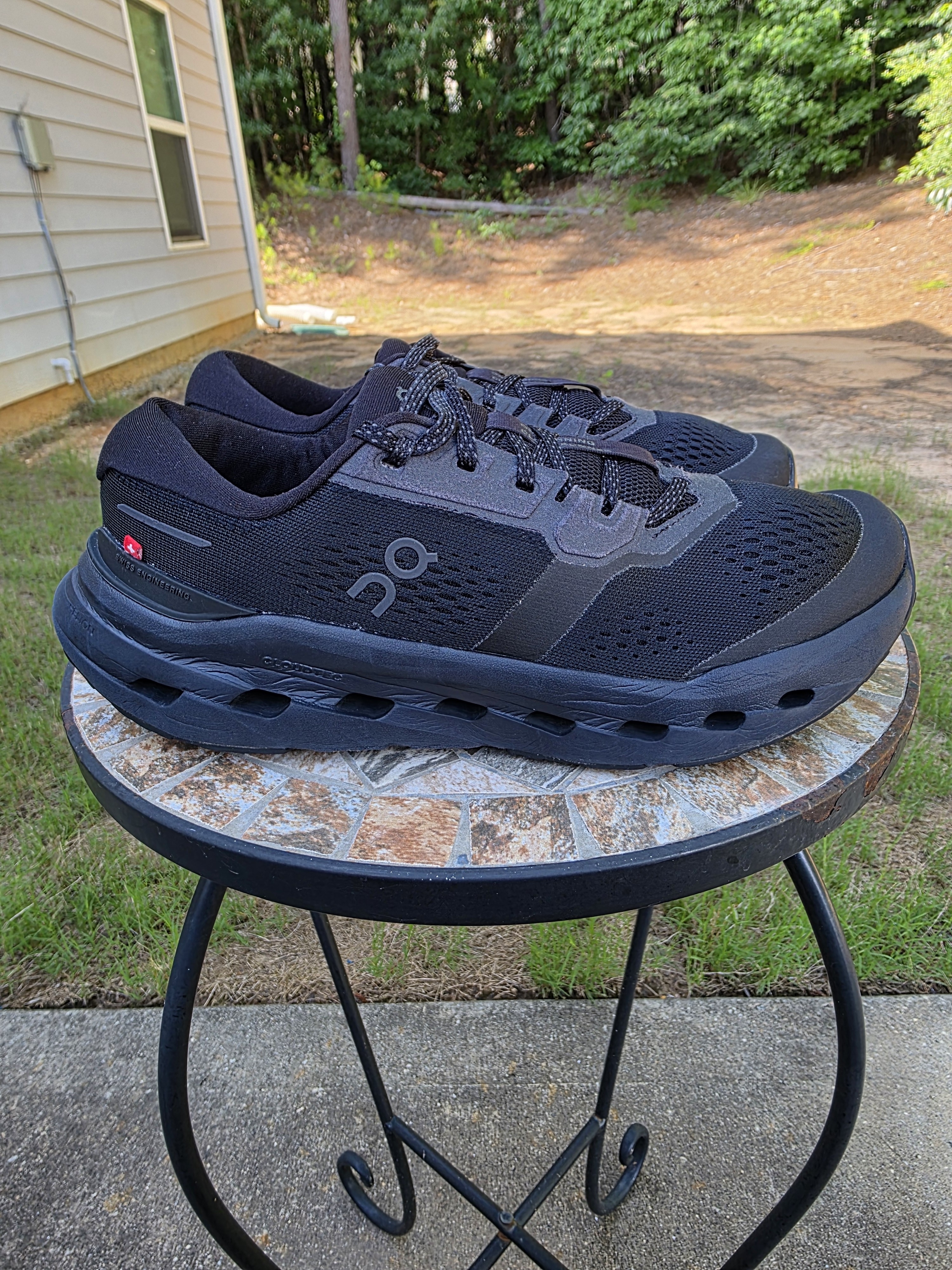 On Cloudrunner 3 3wg10051043 Black Running Shoes Sneakers Women's Size 9